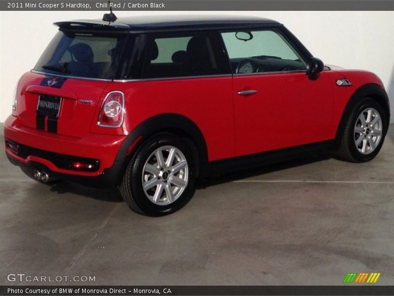 Chili Red / Carbon Black 2011 Mini Cooper S Hardtop