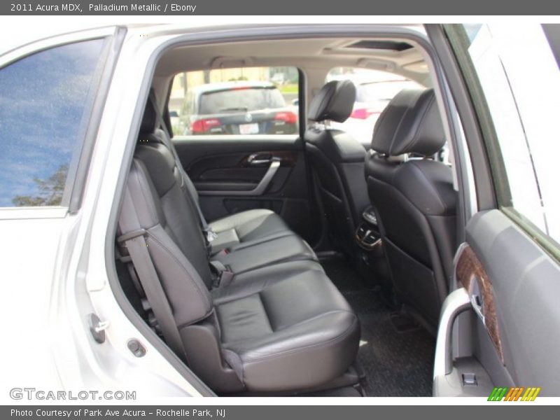 Palladium Metallic / Ebony 2011 Acura MDX