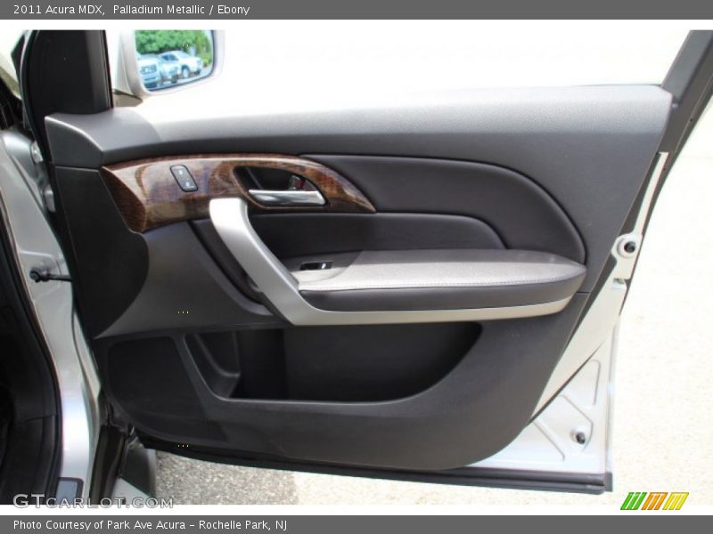 Palladium Metallic / Ebony 2011 Acura MDX