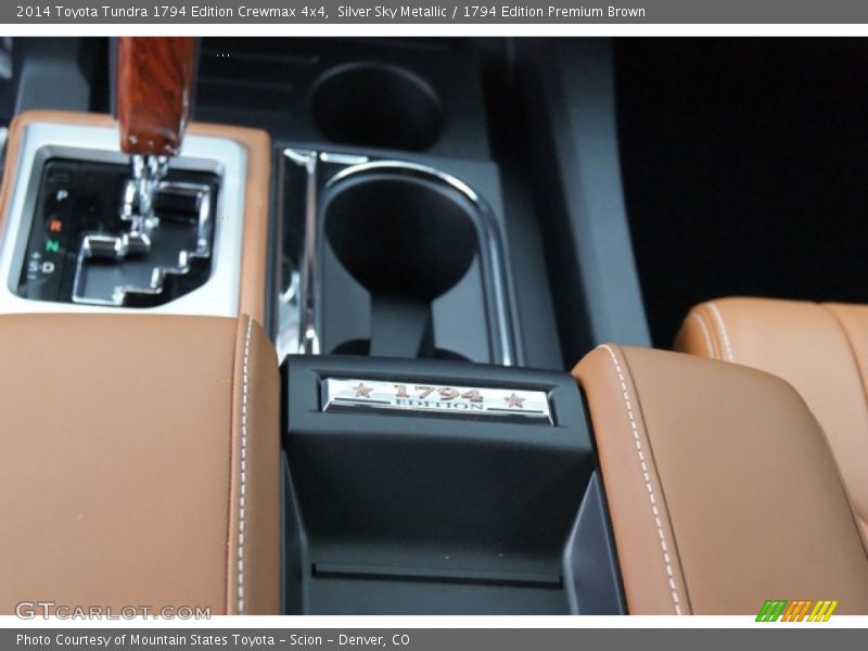 Silver Sky Metallic / 1794 Edition Premium Brown 2014 Toyota Tundra 1794 Edition Crewmax 4x4