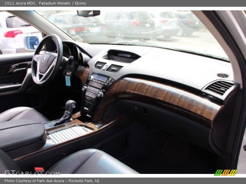 Palladium Metallic / Ebony 2011 Acura MDX
