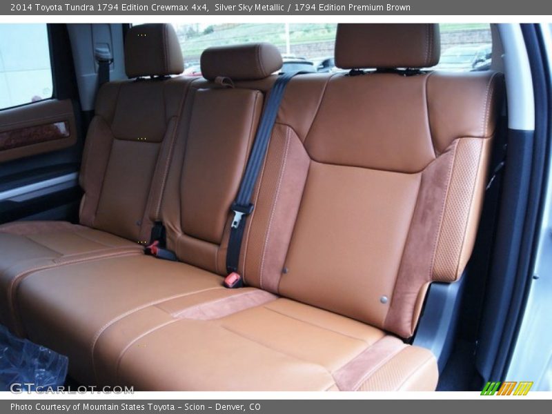 Silver Sky Metallic / 1794 Edition Premium Brown 2014 Toyota Tundra 1794 Edition Crewmax 4x4