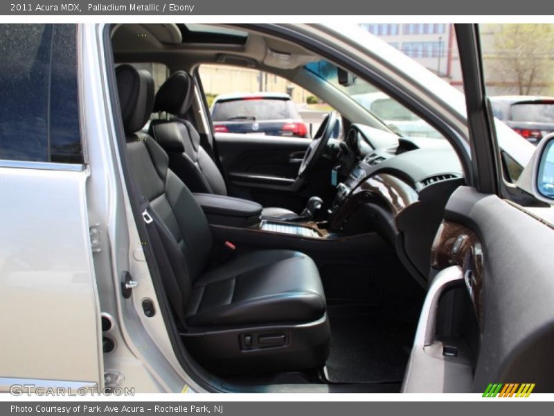 Palladium Metallic / Ebony 2011 Acura MDX