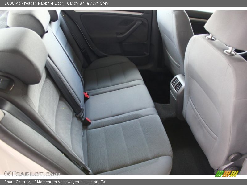 Candy White / Art Grey 2008 Volkswagen Rabbit 4 Door