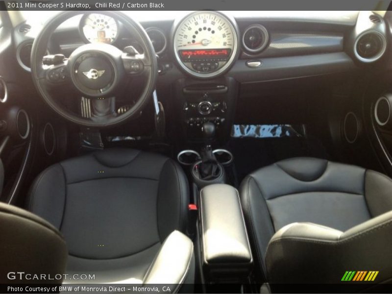 Chili Red / Carbon Black 2011 Mini Cooper S Hardtop