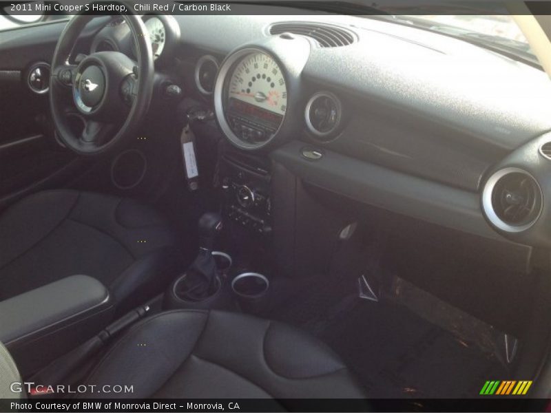 Chili Red / Carbon Black 2011 Mini Cooper S Hardtop