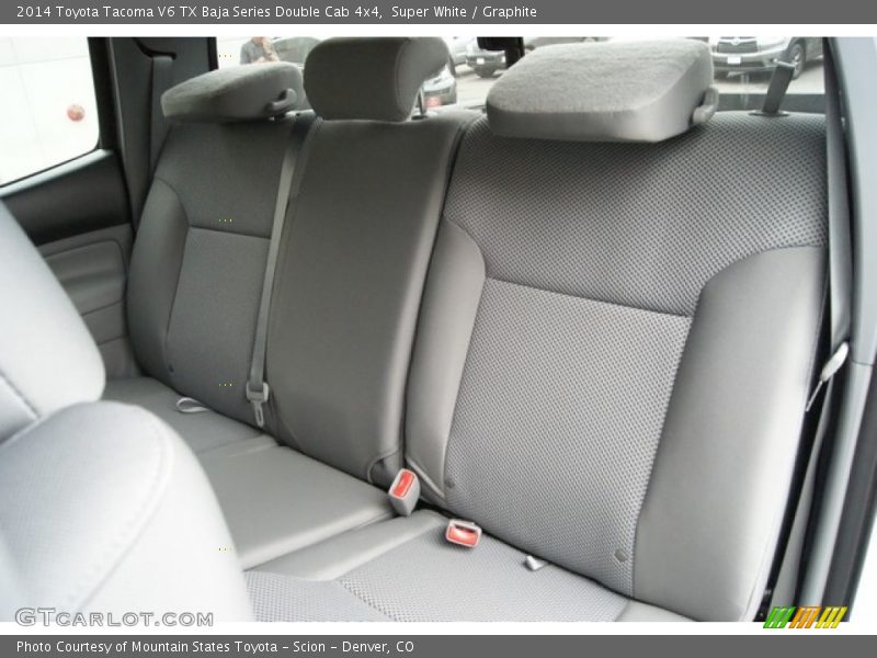 Super White / Graphite 2014 Toyota Tacoma V6 TX Baja Series Double Cab 4x4