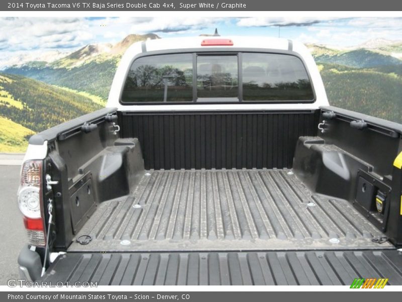 Super White / Graphite 2014 Toyota Tacoma V6 TX Baja Series Double Cab 4x4