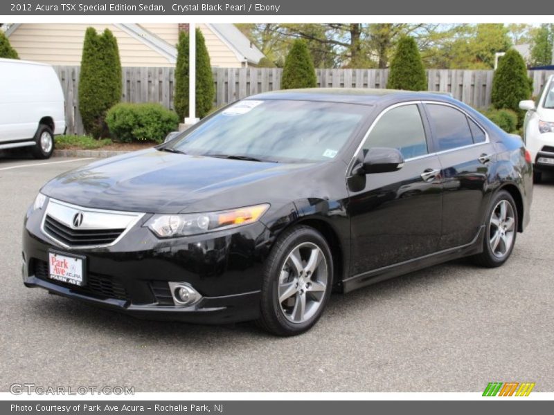 Crystal Black Pearl / Ebony 2012 Acura TSX Special Edition Sedan