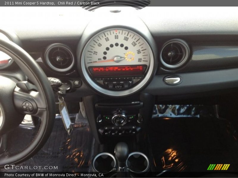 Chili Red / Carbon Black 2011 Mini Cooper S Hardtop