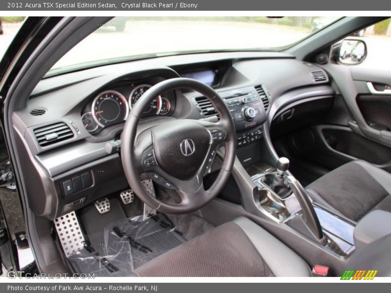 Ebony Interior - 2012 TSX Special Edition Sedan 