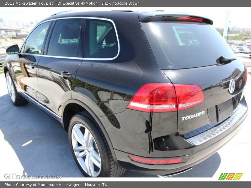 Black / Saddle Brown 2012 Volkswagen Touareg TDI Executive 4XMotion