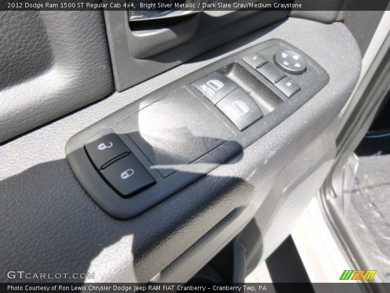 Bright Silver Metallic / Dark Slate Gray/Medium Graystone 2012 Dodge Ram 1500 ST Regular Cab 4x4
