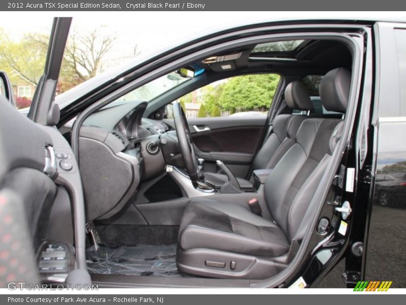 Front Seat of 2012 TSX Special Edition Sedan