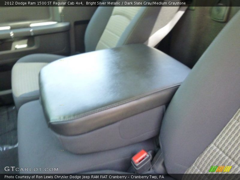 Bright Silver Metallic / Dark Slate Gray/Medium Graystone 2012 Dodge Ram 1500 ST Regular Cab 4x4