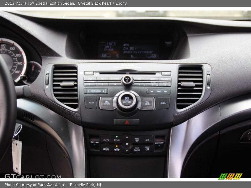 Crystal Black Pearl / Ebony 2012 Acura TSX Special Edition Sedan