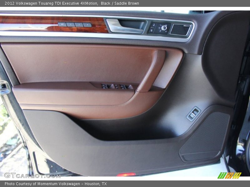 Black / Saddle Brown 2012 Volkswagen Touareg TDI Executive 4XMotion