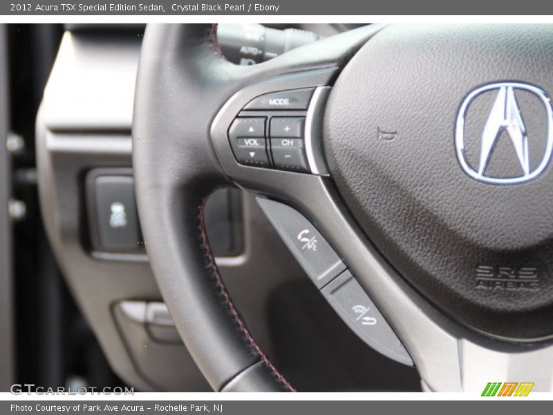 Crystal Black Pearl / Ebony 2012 Acura TSX Special Edition Sedan
