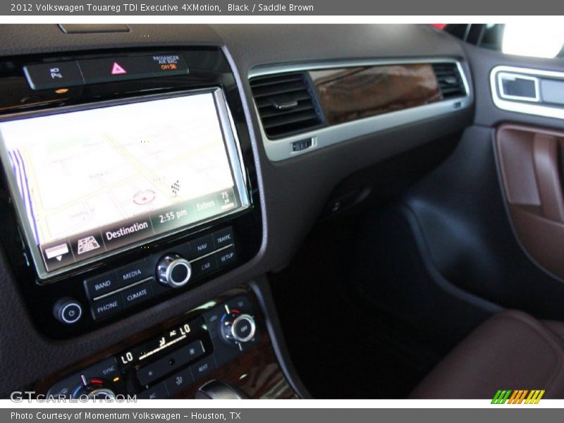 Black / Saddle Brown 2012 Volkswagen Touareg TDI Executive 4XMotion