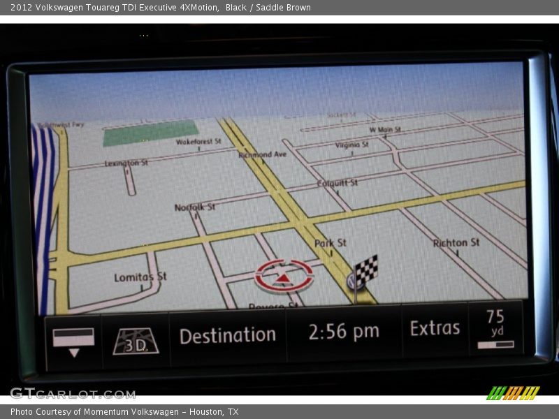 Black / Saddle Brown 2012 Volkswagen Touareg TDI Executive 4XMotion