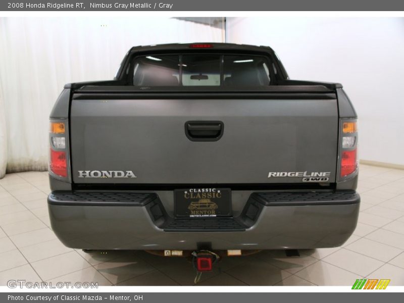 Nimbus Gray Metallic / Gray 2008 Honda Ridgeline RT