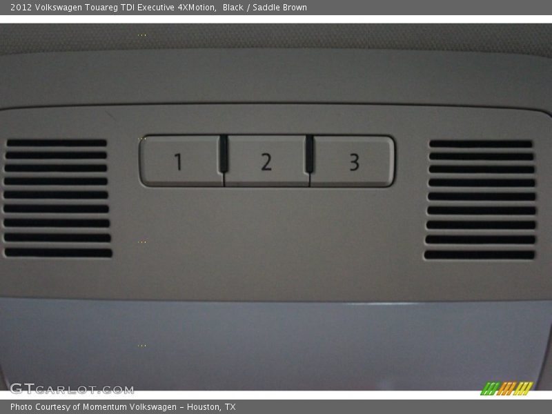 Black / Saddle Brown 2012 Volkswagen Touareg TDI Executive 4XMotion