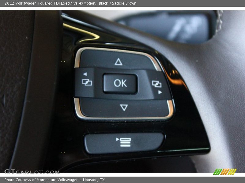 Black / Saddle Brown 2012 Volkswagen Touareg TDI Executive 4XMotion