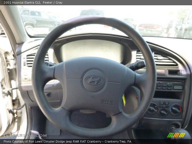 Pewter / Gray 2001 Hyundai Elantra GLS