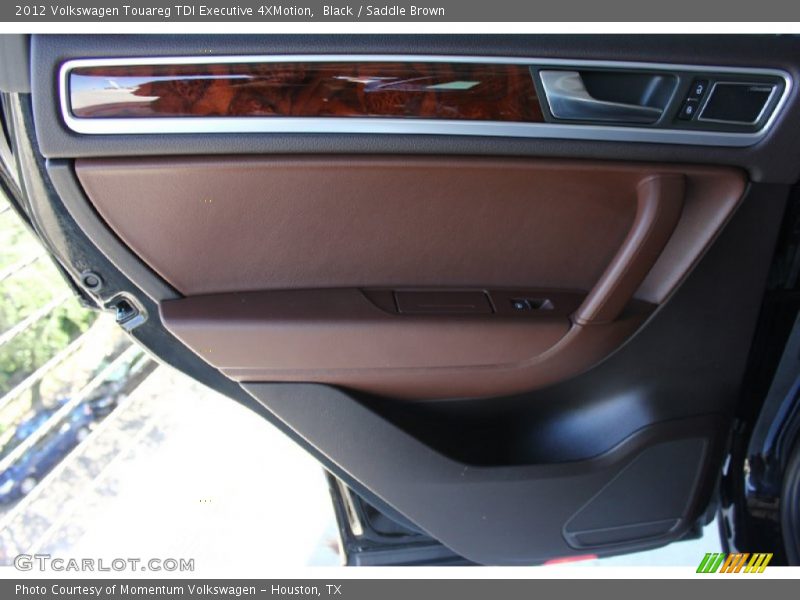 Black / Saddle Brown 2012 Volkswagen Touareg TDI Executive 4XMotion