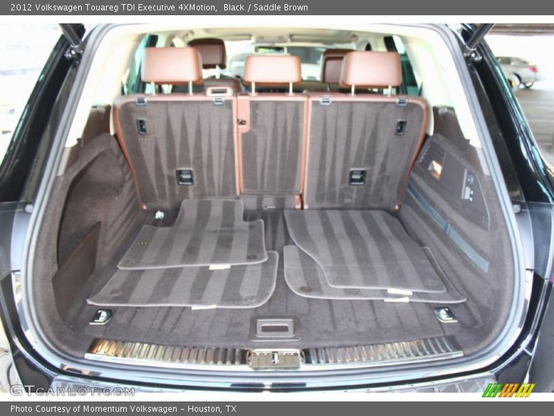 Black / Saddle Brown 2012 Volkswagen Touareg TDI Executive 4XMotion