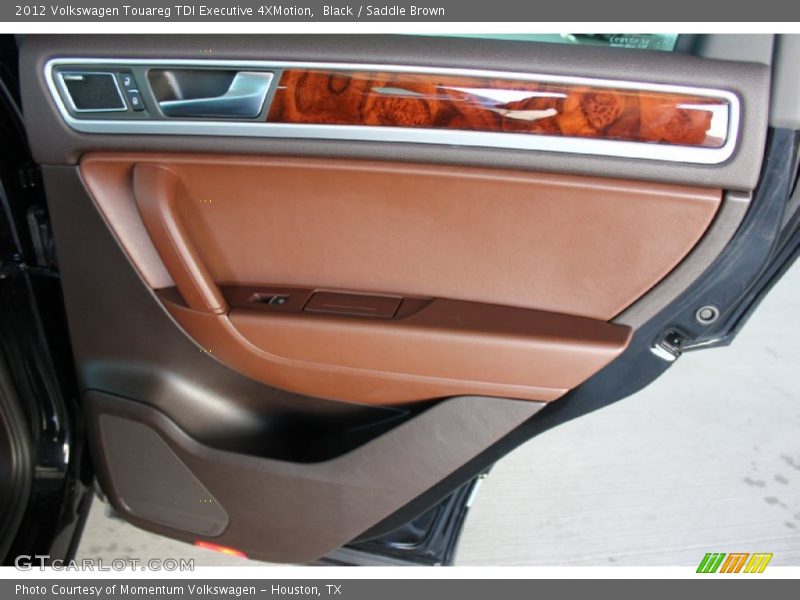 Black / Saddle Brown 2012 Volkswagen Touareg TDI Executive 4XMotion