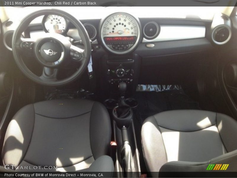 Chili Red / Carbon Black 2011 Mini Cooper Hardtop