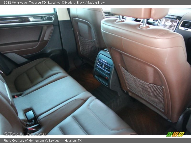 Black / Saddle Brown 2012 Volkswagen Touareg TDI Executive 4XMotion