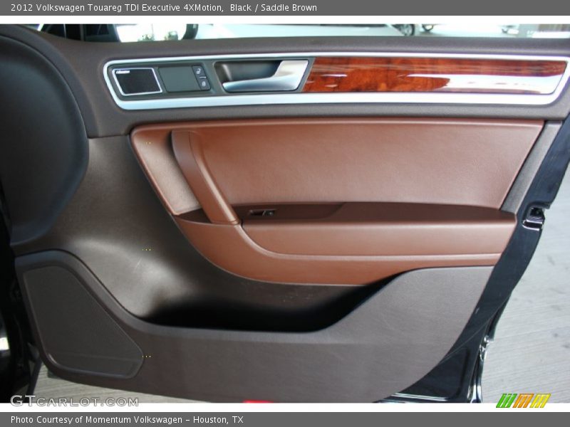 Black / Saddle Brown 2012 Volkswagen Touareg TDI Executive 4XMotion