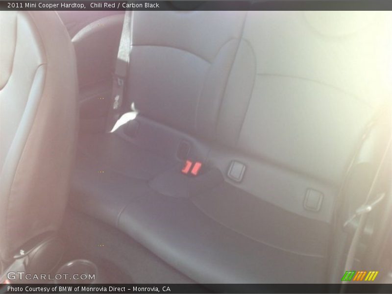 Chili Red / Carbon Black 2011 Mini Cooper Hardtop