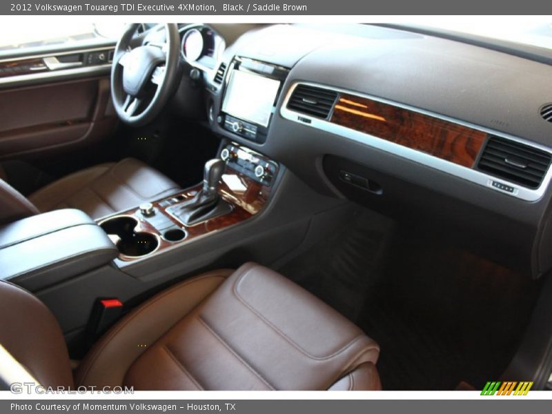 Black / Saddle Brown 2012 Volkswagen Touareg TDI Executive 4XMotion
