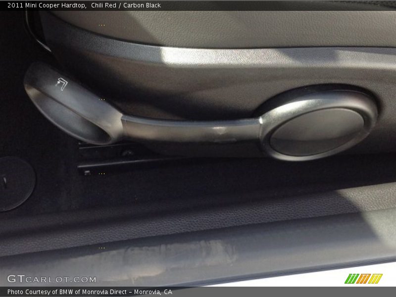 Chili Red / Carbon Black 2011 Mini Cooper Hardtop