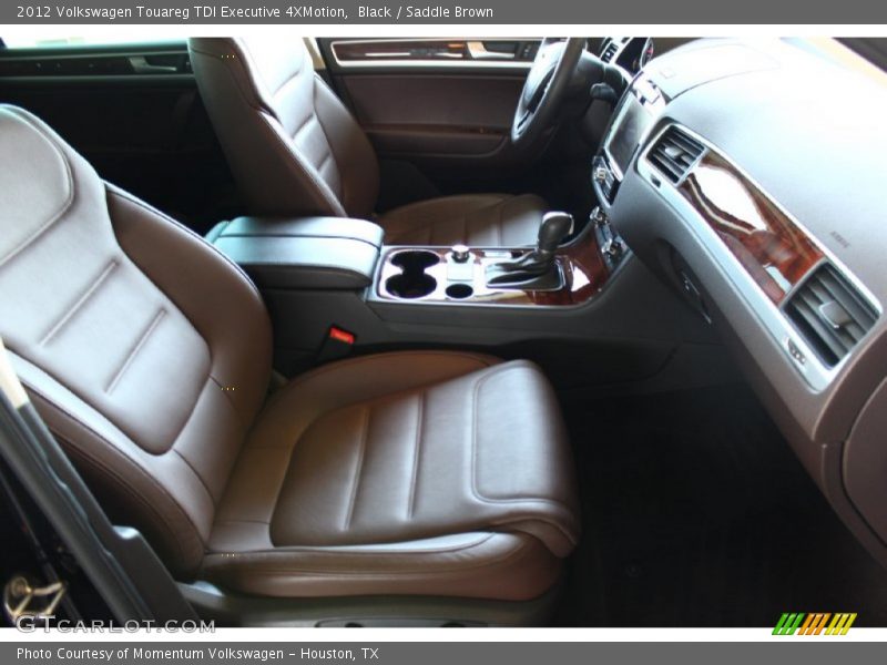 Black / Saddle Brown 2012 Volkswagen Touareg TDI Executive 4XMotion