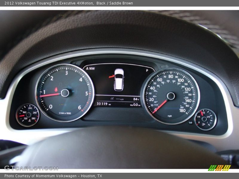 Black / Saddle Brown 2012 Volkswagen Touareg TDI Executive 4XMotion