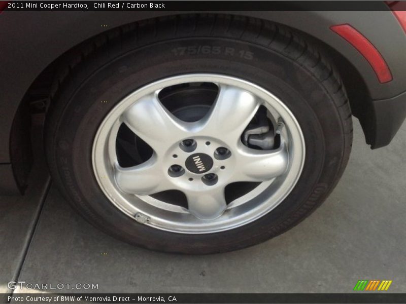 Chili Red / Carbon Black 2011 Mini Cooper Hardtop