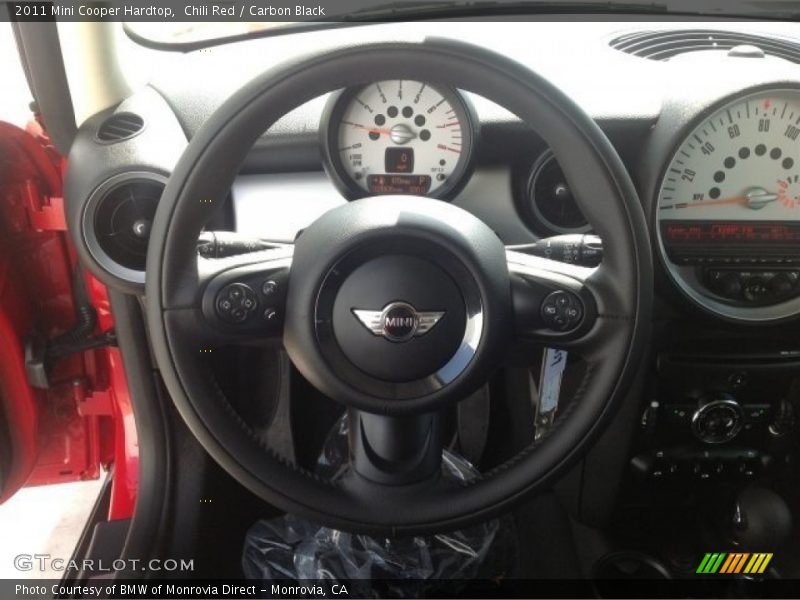 Chili Red / Carbon Black 2011 Mini Cooper Hardtop