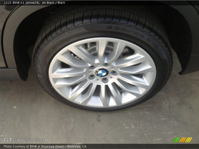 Jet Black / Black 2015 BMW X1 sDrive28i