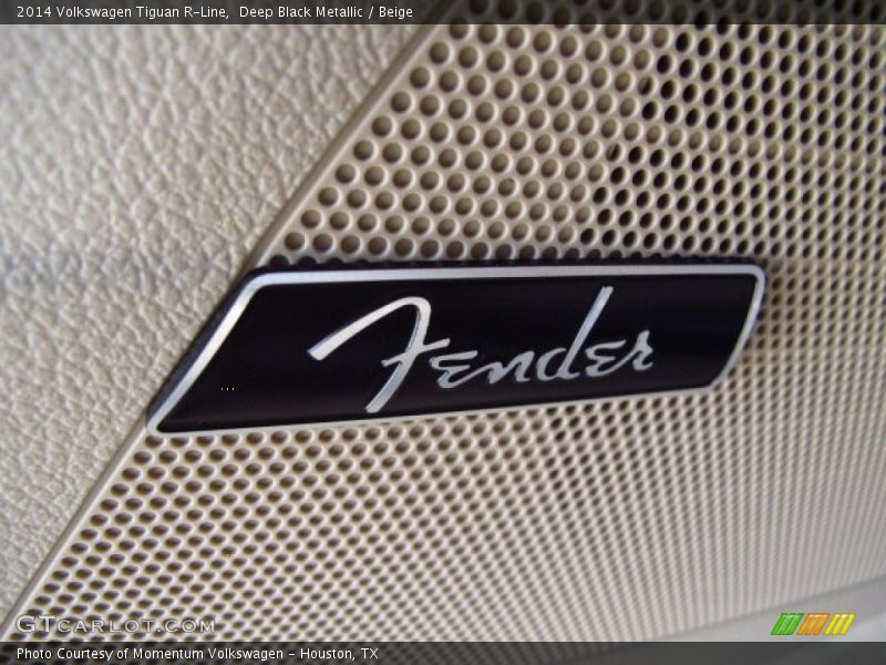 Deep Black Metallic / Beige 2014 Volkswagen Tiguan R-Line