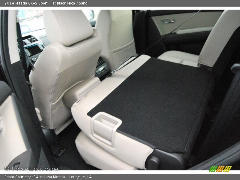 Jet Black Mica / Sand 2014 Mazda CX-9 Sport