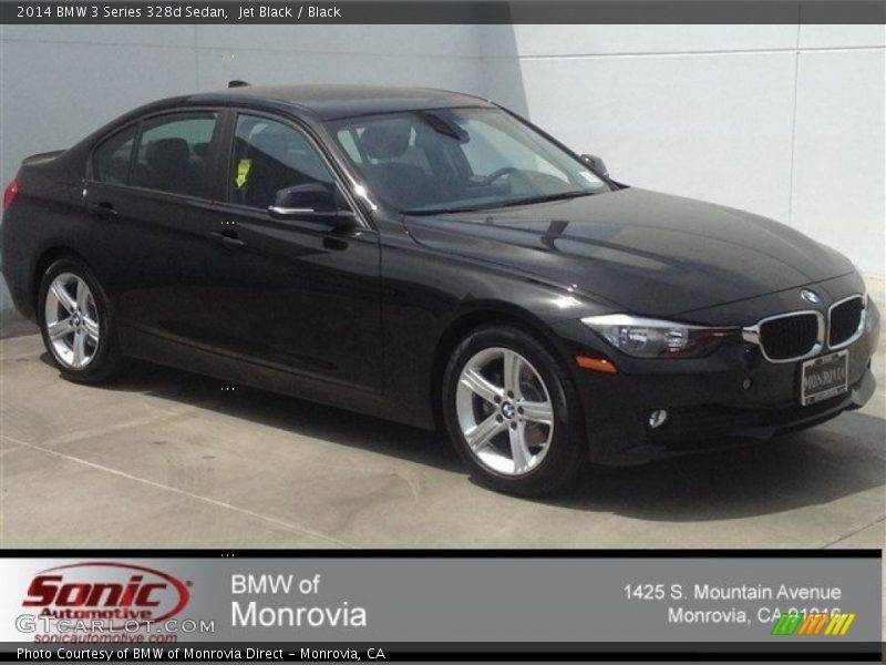 Jet Black / Black 2014 BMW 3 Series 328d Sedan