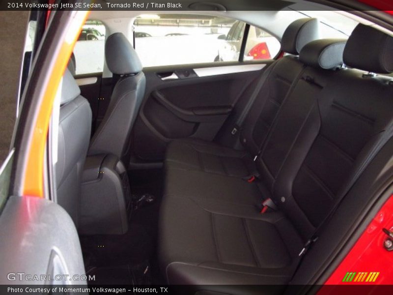 Tornado Red / Titan Black 2014 Volkswagen Jetta SE Sedan