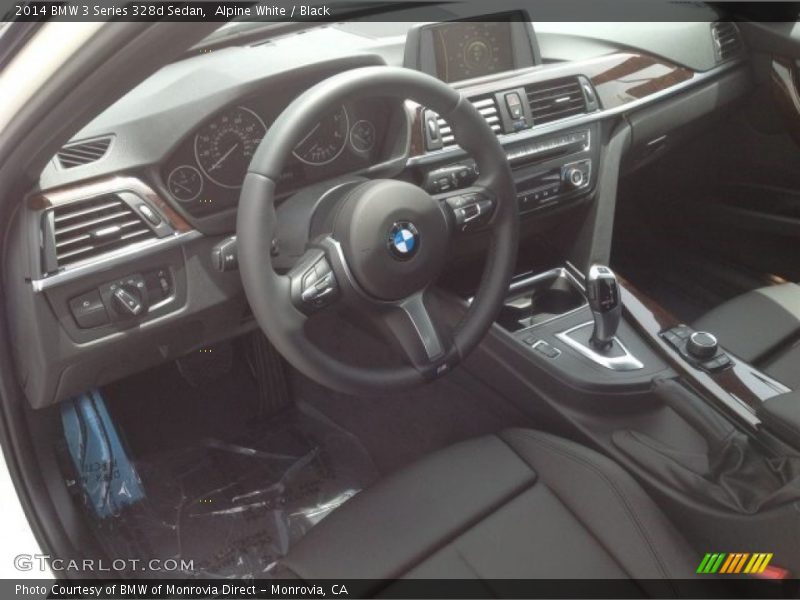 Alpine White / Black 2014 BMW 3 Series 328d Sedan