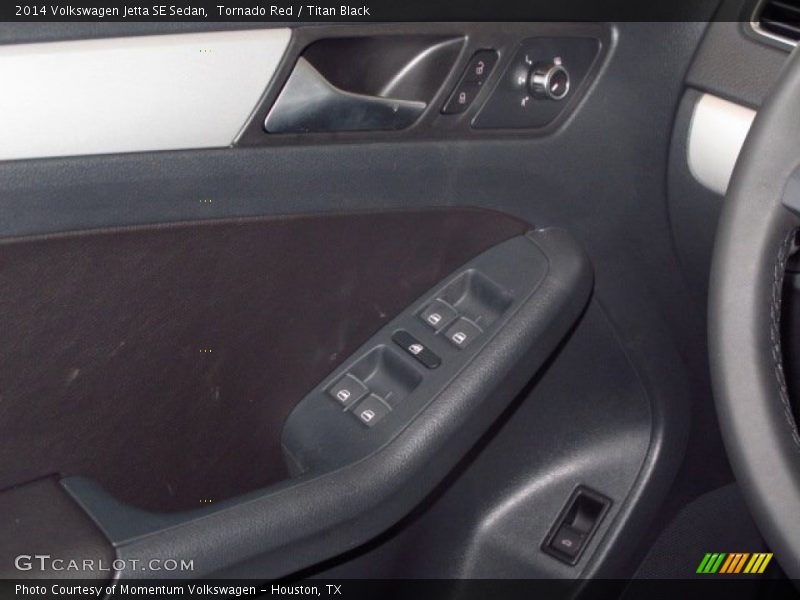 Tornado Red / Titan Black 2014 Volkswagen Jetta SE Sedan