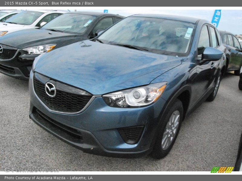 Blue Reflex mica / Black 2015 Mazda CX-5 Sport