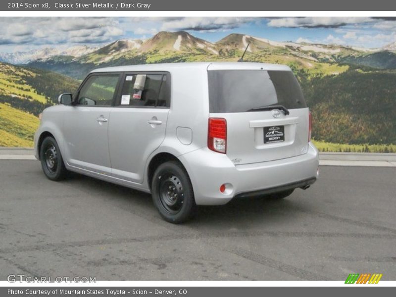 Classic Silver Metallic / Dark Gray 2014 Scion xB